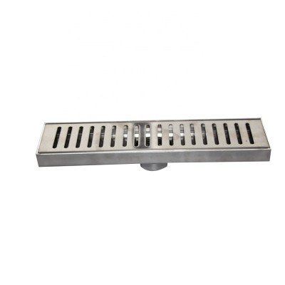 stainless steel bathroom drainage automatic airtight floor drain line shower rectangular shower drains