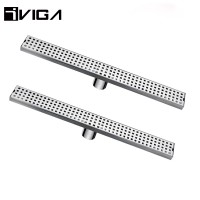 Floor Drains 304 Stainless Steel Bathroom Concealed Floor Drain Big Outlet 600 800 1000 1200Mm Long Shower Drainer